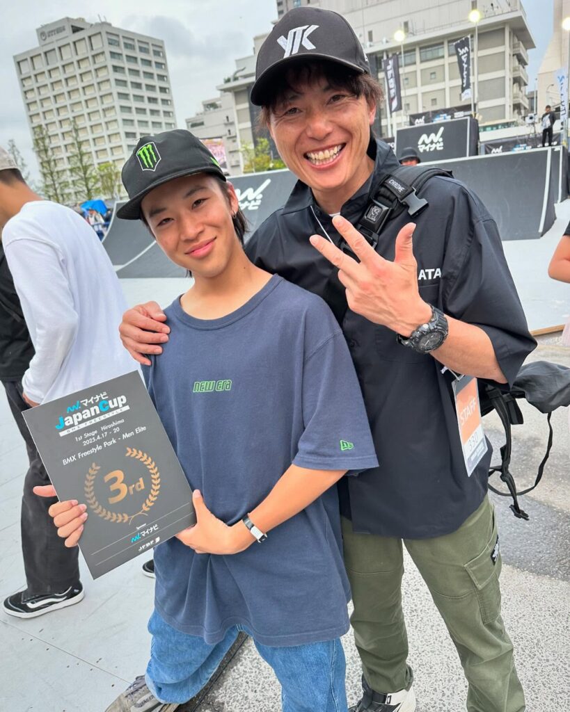 松本翔海と父親
